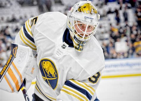 Javascript is required for the selection of a player. Report: Sabres, Linus Ullmark $2.3 million apart before arbitration hearing | Buffalo Hockey Beat