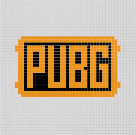 Pixel Art Pubg Videojuego Pixel Art Patterns Easy Pixel Art