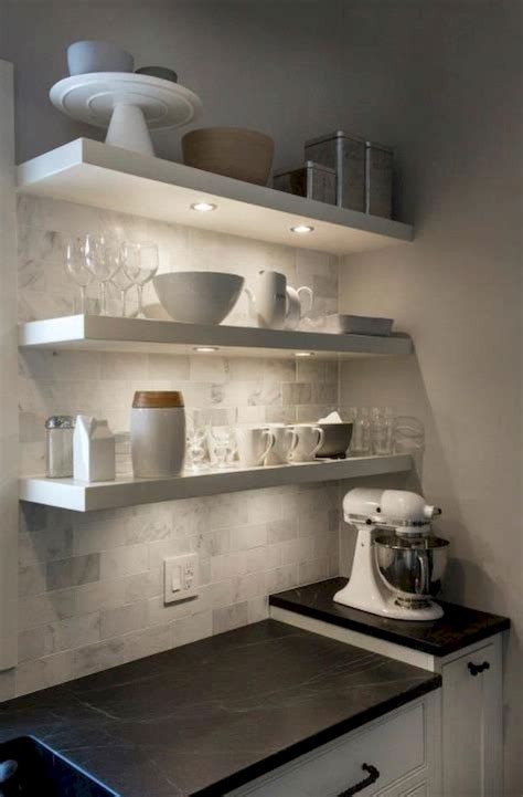 20 Ideas For Floating Shelves In Kitchen