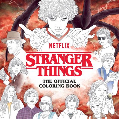 Stranger Things The Official Coloring Book By Netflix Paperback Barnes And Noble®