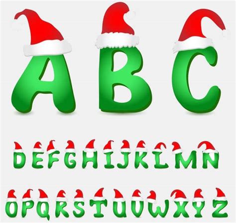 Free Christmas Alphabet Printables Printable Templates