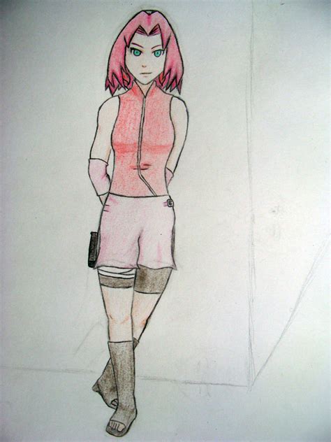 Sakura Haruno Drawing By Kakashiz On Deviantart