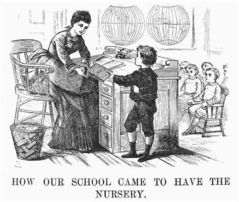 Posterazzi Elementary School 1873 Na Teacher And Pupil In An American