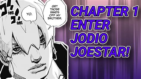 Enter Jodio Joestar The Jojolands Chapter 1 Review Youtube
