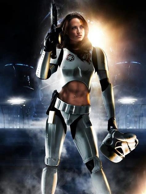 Erin Stern As A Fem Trooper Star Wars Girls Star Wars Fans Star Wars Fan Art