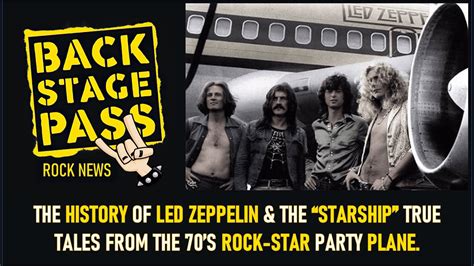 Led Zeppelin And The Starship True Tales From The 70s Crazy Rock Star
