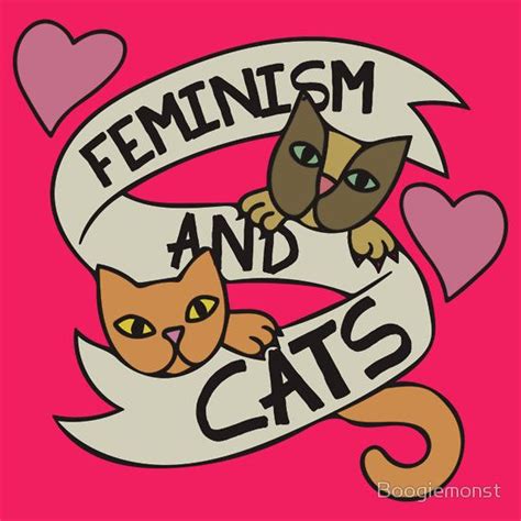 Feminism And Cats Essential T Shirt By Bubbsnugg Lc Cats Cartoon Feminism