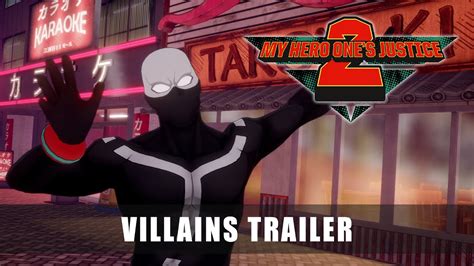 My Hero Ones Justice 2 Novo Trailer Destaca Os Vilões Do Jogo