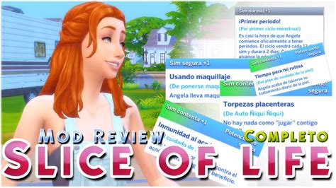Slice Of Life Mod Completo Mod EspaÑol Los Sims 4 Youtube