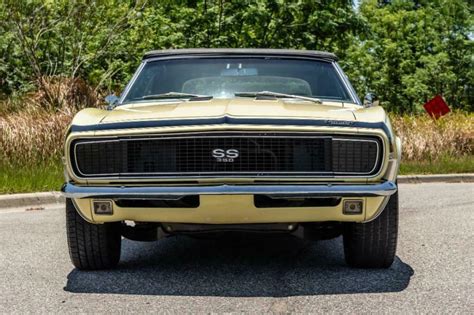1967 Chevrolet Camaro Rsss Convertible Butternut Yellow For Sale In