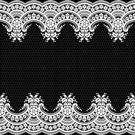 Seamless White Floral Lace Pattern 6487843 Vector Art At Vecteezy