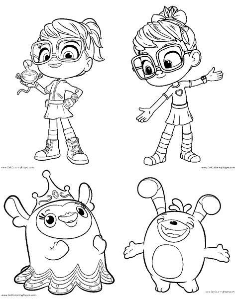 Abby Hatcher Coloring Pages Abby Hatcher Coloring Pages Páginas