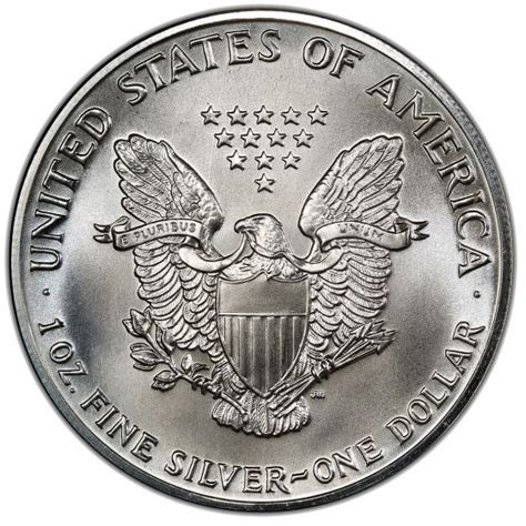 Us Mint 1989 American Silver Eagle 1 Oz Silver Coin