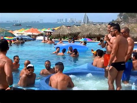 Puerto Vallarta Gay Guide At Mantamar Beach Pool Youtube