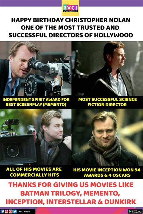 The inception director who's known for his. Christopher Nolan Birthday - Not Found Christopher Nolan Quotes Christopher Nolan Nolan Film ...