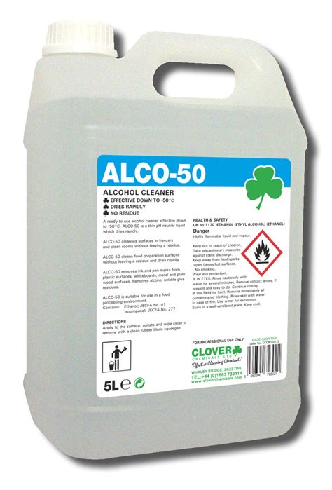 Clover Alco 50 Alcohol Cleaner