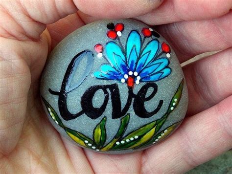 Love Painted Rocks Painted Stones By Lovefromcapecod On Etsy