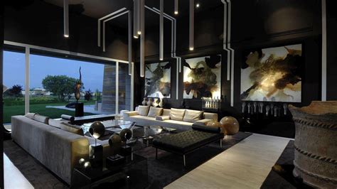 Dark Living Room Hd Desktop Wallpaper Widescreen High