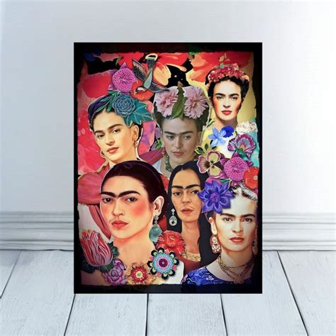 Frida Kahlos Poster Frida Kahlos Wall Art Frida Kahlos Etsy UK