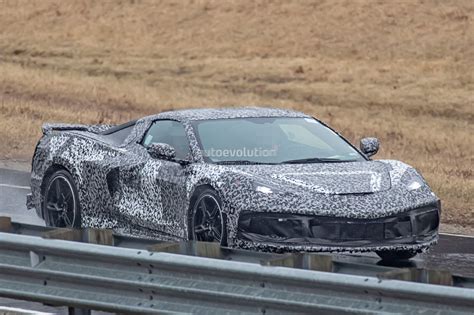 Mid Engined Corvette C8 Prototype Shows Details As Order Guide Leaks