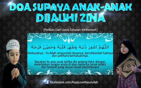 Agar anak bisa tumbuh sholeh dan sholehah, tentu ada banyak proses yang perlu dilakukan. Chahaya Hidupku: DOA SUPAYA ANAK-ANAK TIDAK MENDEKATI ZINA ...