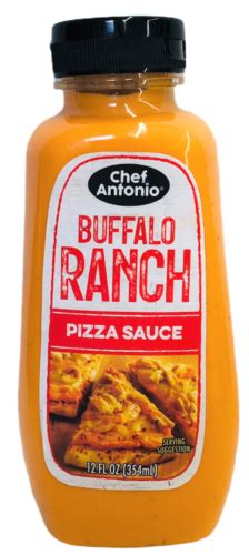 Chef Antonio Buffalo Ranch Pizza Sauce 12 Oz 790334501112 Ebay