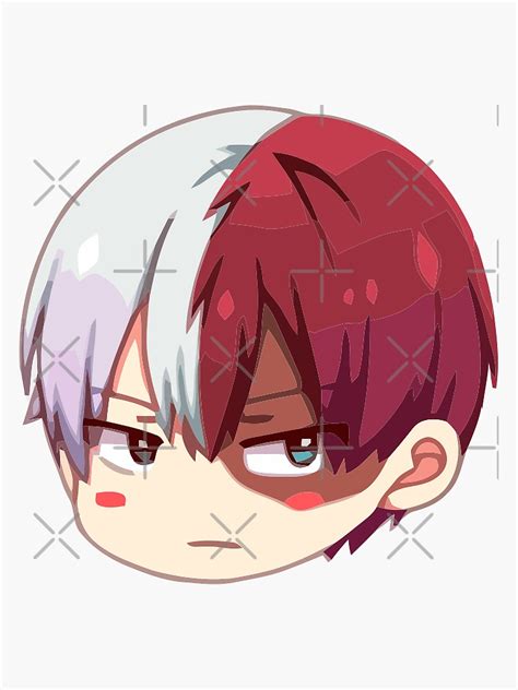 Todoroki Bnha Boku No Hero Academia My Academy Chibi Cute Kawaii