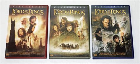 Lord Of The Rings Trilogy Dvd Collection The Fellowship Of The Ring