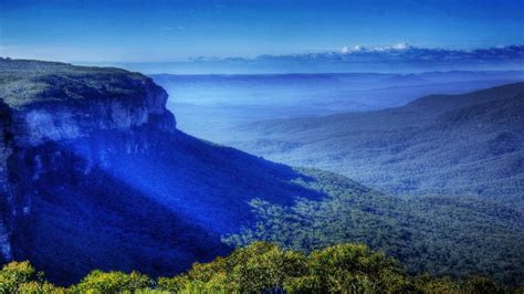 4k Ultra Hd Amazing View Of Blue Nature Mountain Wallpaper