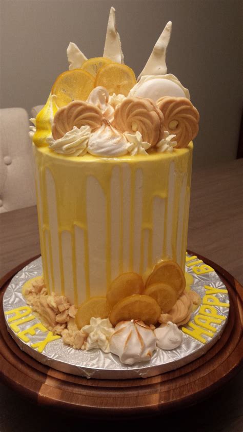 32 Amazing Picture Of Lemon Birthday Cake Cake
