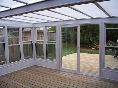 Patio Cover Enclosed With Windows And Patio Doormakes It A 3