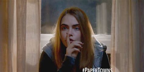 Cara Delevingne Paper Towns Trailer Cara Delevingne Is An American