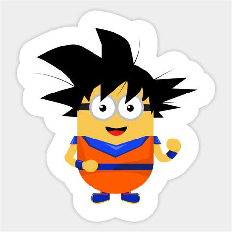 Minions Goku Goku Sticker Teepublic