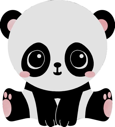 Giant Panda Cuteness Bear Clip Art Cartoon Png Download 20842300