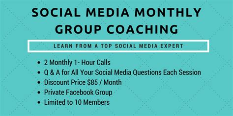 Social Media Group Coaching