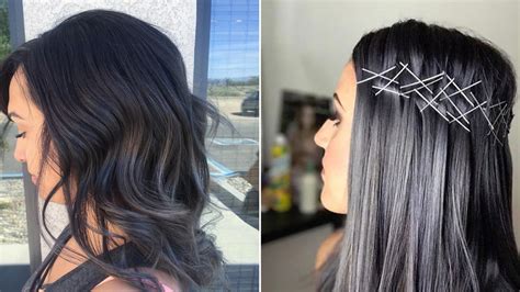 Wondering what it's like to dye your hair platinum blonde? Charcoal Hair Is Trending on Instagram - Allure