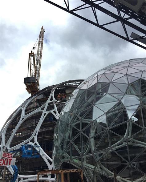 Amazons Biosphere Building Is Taking Shape Adurnwirth