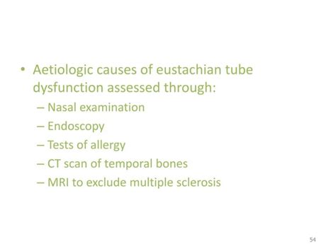 Anatomy And Physiology Of Eustachian Tube