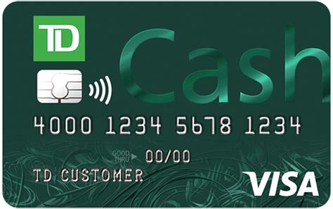Not guaranteed by td bank, n.a. TD Cash Credit Card | Dining and Grocery Rewards Card