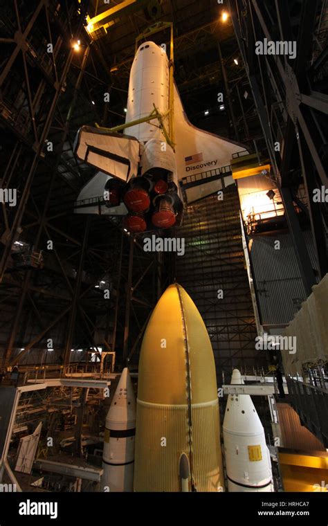 Sts 131 Space Shuttle Discovery 2010 Stock Photo Alamy