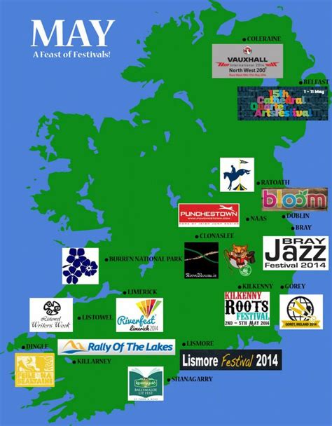 Whats On In May 2014 Where To Find The Best Craic At The Biggest