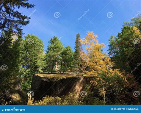 Walks In Autumn Krasnoyarsk Nature Stock Image Image Of Sanctuary