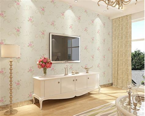 Beibehang Simple Pastoral 3d Stereo Relief Nonwovens 3d Wallpaper