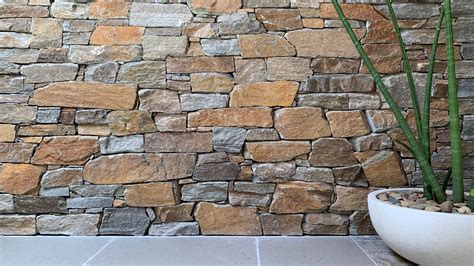 Rustic Rock Dry Stone Wall Cladding At Sydney Tile Gallery