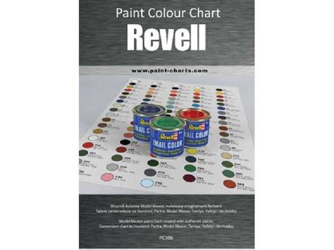 Paint Colour Chart Revell 12 Mm
