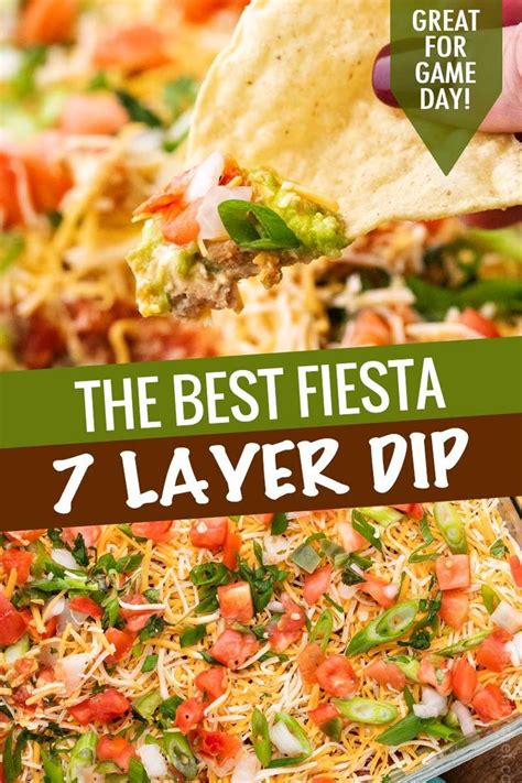 Always A Huge Crowd Pleaser This 7 Layer Dip Is Literally Layer Upon