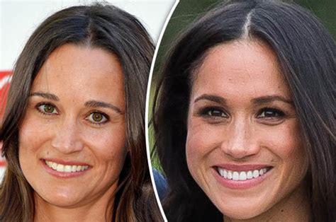 Meghan Markle Bears Striking Resemblance To Pippa Middleton Daily Star