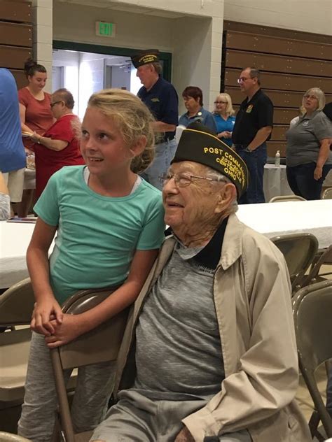 Year Old WWII Veteran Kenneth Snavely Visits The National Home For The First Time VFW