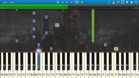 Terminator Theme Piano Tutorial Youtube