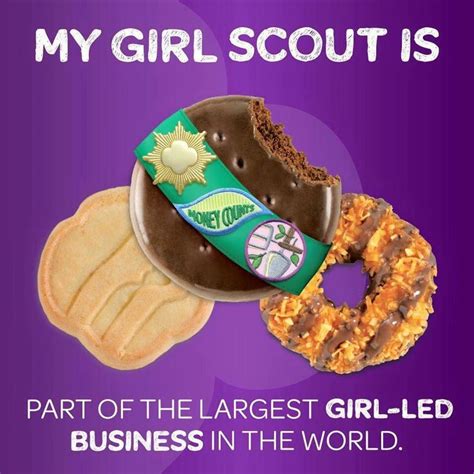 Pin By Anne Whitten On Girl Scouts Girl Scout Cookie Sales Girl